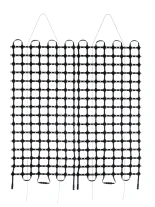 GloboStar® 90142 Digital Pixel Addressable Facade Soft Net Panel - Ψηφιακό Εύκαμπτο Δίχτυ Πάνελ Πρόσοψης Κτιρίων LED SMD 3535 192W/m2 256LED/m2 256PIXEL/m2 SPI/TTL Protocol IC UCS512B 11520lm/m2 120° DC 12V IP67 RGB - Μαύρο Σώμα - Μ100 x Π100 x Υ1.7cm