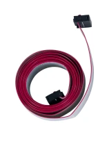 GloboStar® DATULCO 90243 Καλωδιοταινία 2m Data Cable HUB75 Μεταφοράς Σήματος/Εικόνας για Ψηφιακές Οθόνες LED Video Wall Μ200 x Π2.5 x Υ1.5cm - 2 Years Warranty