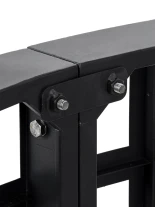 GloboStar® BASULCO 90248 Μεταλλικό Cabinet με Διάμετρο D150cm για Δημιουργία Στρόγγυλου LED Video Wall Curved με τα Εύκαμπτα Πλακίδια Ψηφιακής Οθόνης 32x16cm SKU:90232 IP20 - Φ150 x Υ96cm