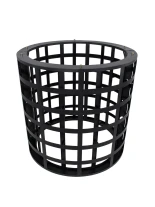 GloboStar® BASULCO 90249 Μεταλλικό Cabinet με Διάμετρο D100cm για Δημιουργία Στρόγγυλου LED Video Wall Curved με τα Εύκαμπτα Πλακίδια Ψηφιακής Οθόνης 32x16cm SKU:90232 IP20 - Φ100 x Υ96cm