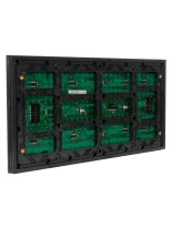 GLOBOSTAR® MODULCO 90384 Module Πλακίδιο Κυλιόμενης Ψηφιακής Επιγραφής/Οθόνης 32x16cm P10 LED 40W Nits ≥5500cd/㎡ DC 5V Αδιάβροχο IP65 Πορτοκαλί - Μ32 x Π1.5 x Υ16cm - 2 Χρόνια Εγγύηση