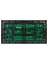 GLOBOSTAR® MODULCO 90384 Module Πλακίδιο Κυλιόμενης Ψηφιακής Επιγραφής/Οθόνης 32x16cm P10 LED 40W Nits ≥5500cd/㎡ DC 5V Αδιάβροχο IP65 Πορτοκαλί - Μ32 x Π1.5 x Υ16cm - 2 Χρόνια Εγγύηση
