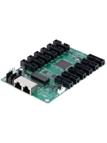 GloboStar® CARDULCO ZH-T12 90387 Professional LED Receiving Card 12 x HUB75 - Κάρτα Καναλιών για Ψηφιακές Οθόνες LED Video Wall - Loading Area W128 x H768 - Gray Level 65536 - Gigabit Network Linkable - DC 3.5~6V - IP20 Μ14.8 x Π9.6 x Υ1.7cm