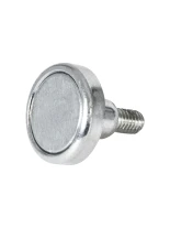 GloboStar® 90781 Σετ 4 Τεμ. Μαγνητικών Στηριγμάτων για LED Module Πινακίδων