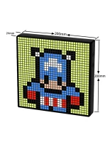 GLOBOSTAR® MATRIX GLB-106-0018 Κυλιόμενη Ψηφιακή Επιγραφή 20x20cm P5.7 32x32 Pixel LED 10W AC 220-240V IP20 Πολύχρωμο RGB - Bluetooth Control μέσω iPIXEL APP - Μ20 x Π2.6 x Υ20cm - 2 Χρόνια Εγγύηση