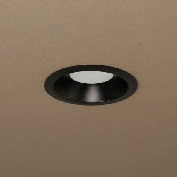 kelvo® SIGMA KLV-101-0041 Χωνευτό Φωτιστικό Downlight Σποτ Μπάνιου για Λάμπα MR16 με Ντουί GU10 AC 220-240V Αδιάβροχο IP65 - Μαύρο Ματ - Μ8.5 x Π8.5 x Υ4.4cm / Q7.5cm