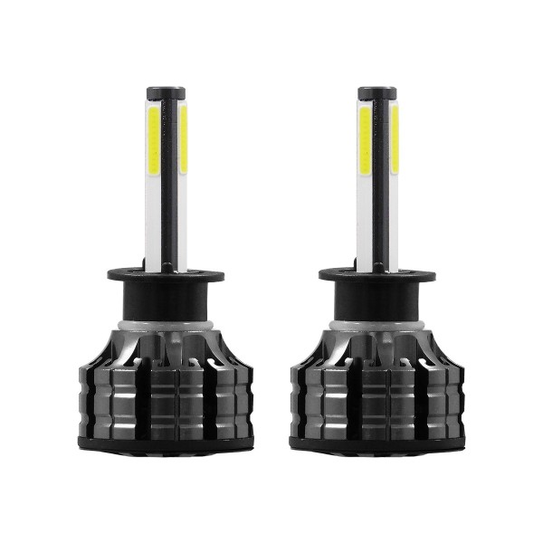 GloboStar® 82040 H1 K9 Line KIT Βασικού Φωτισμού Αυτοκινήτου & Φορτηγού 3rd Generation Can-Bus Series LED CREE CXB COB 30W/60W 7200lm/14400lm DC 12V Αδιάβροχο IP66 Ψυχρό Λευκό 6000K