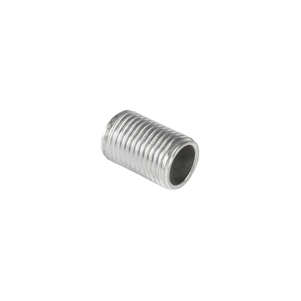 GLOBOSTAR® THREADEDTUBE 77556 Μεταλλικός DIY Σύνδεσμος / Μαστός με M10 Σπείρωμα για Φωτιστικά - Μ1.5 x Π1 x Υ1cm