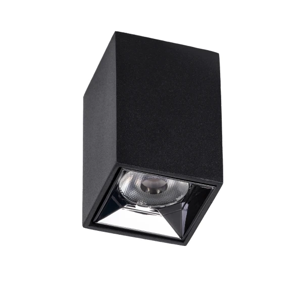 kelvo® LUMINAR KLV-101-0323 Φωτιστικό Downlight Σποτ LED 3W 405lm 36° AC 220-240V IP20 Θερμό Λευκό 2700K - Osram SMD Chip & TÜV SÜD Driver - Μαύρο Ματ - Μ4.2 x Π4.2 x Υ6.6cm - 5 Χρόνια Εγγύηση
