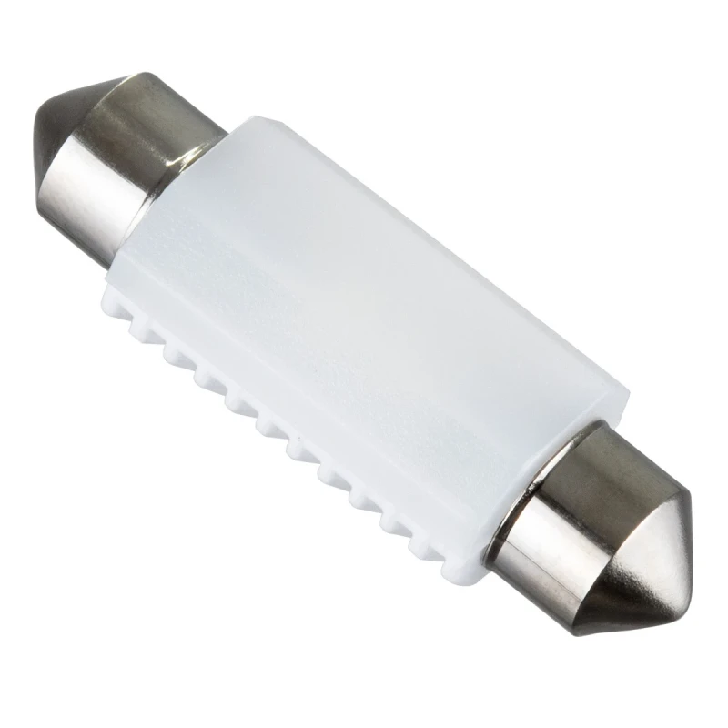 GLOBOSTAR® C5W 81334 Σωληνωτή Λάμπα C5W 39mm CANbus LED 1.92W 100lm 120° DC 12-24V IP20 Ψυχρό Λευκό 6000K - 2 x Epistar SMD3030 Chip - Μ3.9 x Π1.2 x Υ1cm - 1 Χρόνο Εγγύηση