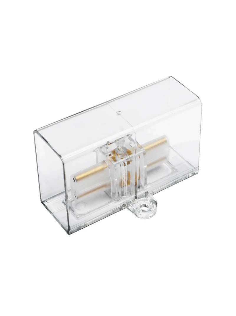 GLOBOSTAR® HEXON GLB-101-0090 Σύνδεσμος I AC 220-240V IP20 - Διάφανο - Μ6.6 x Π2.4 x Υ4cm