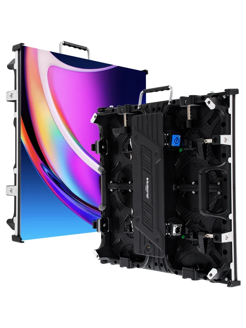 GLOBOSTAR® NEOWALL 41000 Οθόνη Video Wall P3.91 Καμπίνα 50x50cm LED 180W 3840Hz 16384 Dots ≥1900cd/㎡ Nits AC 220-240V Εσωτερικού Χώρου IP31 Full Color S1/16 14Bits - Κάρτα NovaStar MRV208-1 - Προστατευτικά Γωνιών - Kinglight SMD2121 & CZCL Driver - Μ50 x 