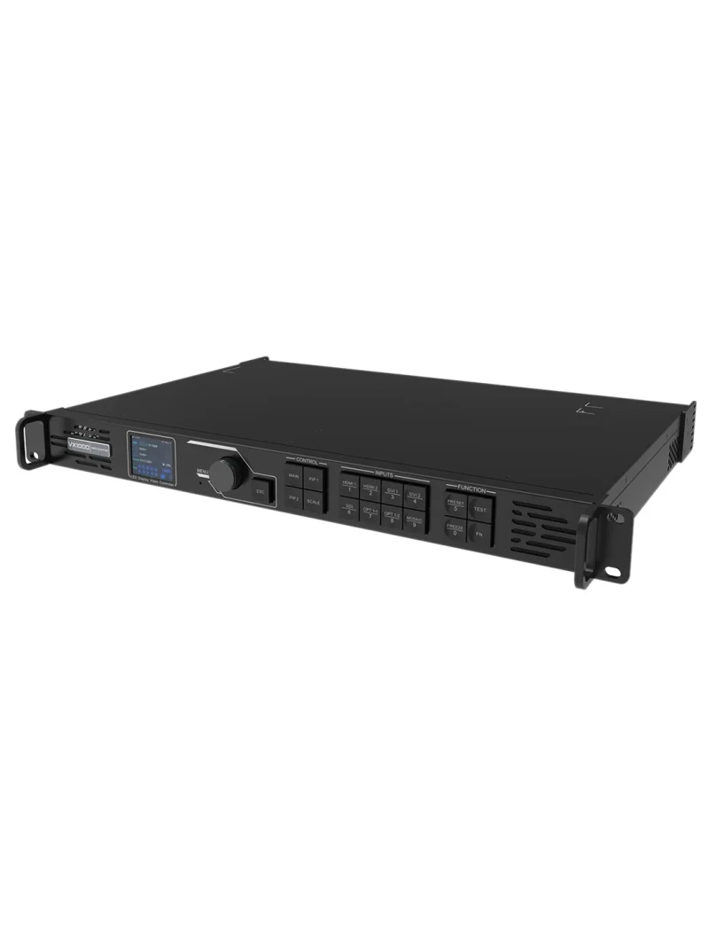 GLOBOSTAR® VX1000 41016 Novastar VX1000 All in One Processor & Video Controller 4K για Οθόνες LED Video Wall 6.5 million pixel Max W10240px/Max H8192px - Input Signal W3840 x H1080@60Hz - 10 Gigabit Ethernet Output Port - AC 220-240V IP20 - Μ48.3 x Π35.1 