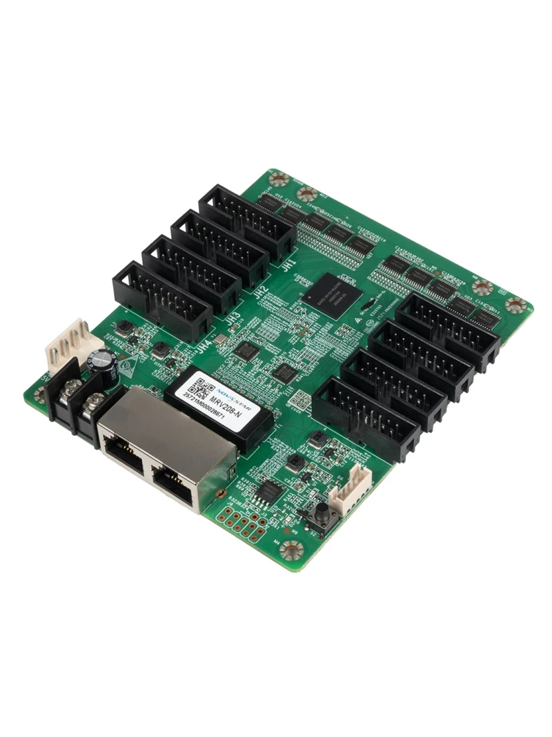 GLOBOSTAR® MRV208-1 41021 Novastar MRV208-N Receiving Card για Οθόνες LED Video Wall 8 x HUB75E με Loading Capacity σε Pixel 256 x 256px - Gigabit Network Ethernet Input & Output Ports - DC 5V IP20 - Μ11 x Π9.7 x Υ1.5cm - 2 Χρόνια Εγγύηση