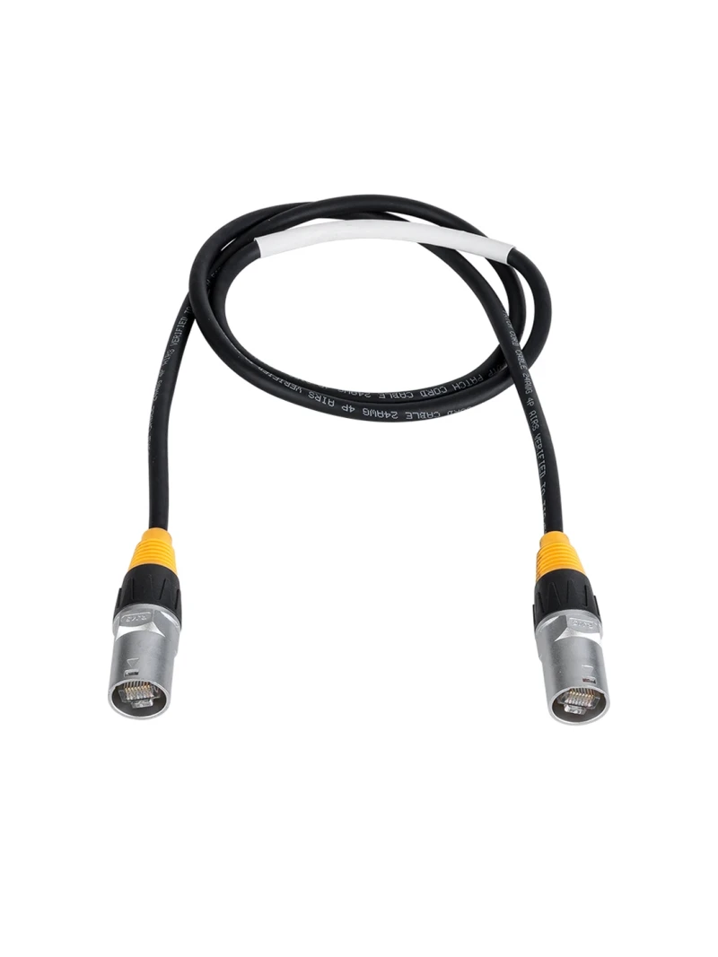 GLOBOSTAR® 41038 Καλώδιο Σύνδεσης Σήματος CAT6 Ethercon για Οθόνες LED Video Wall Αδιάβροχο IP65 - Μ125 x Π2.1 x Υ2.1cm