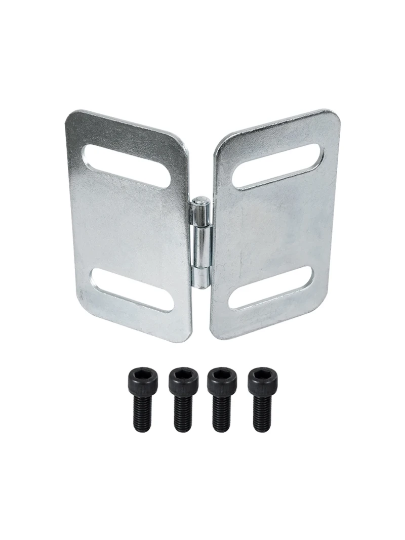 GLOBOSTAR® PLATE 41046 Σύνδεσμος Ένωσης Καμπίνων για Κυρτές Οθόνες LED Video Wall με Διαστάσεις Καμπίνας 50x50cm & 100x100cm - Μ12.5 x Π1 x Υ10cm