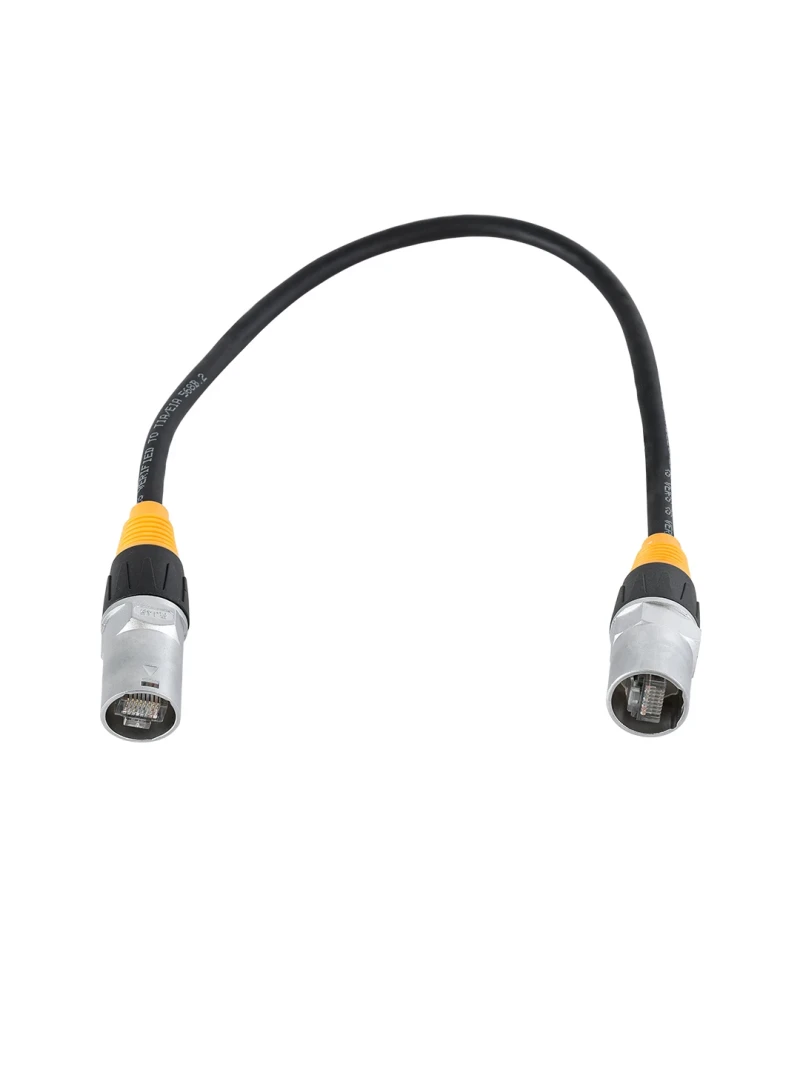 GLOBOSTAR® 41049 Καλώδιο Σύνδεσης Σήματος CAT6 Ethercon για Οθόνες LED Video Wall Αδιάβροχο IP65 - Μ36 x Π2.1 x Υ2.1cm