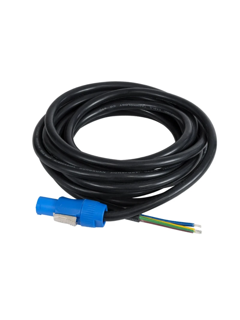 GLOBOSTAR® 41052 Κεντρικό Καλώδιο Σύνδεσης Ρεύματος Powercon για Οθόνες LED Video Wall Αδιάβροχο IP65 - Μ500 x Π3.3 x Υ3.3cm