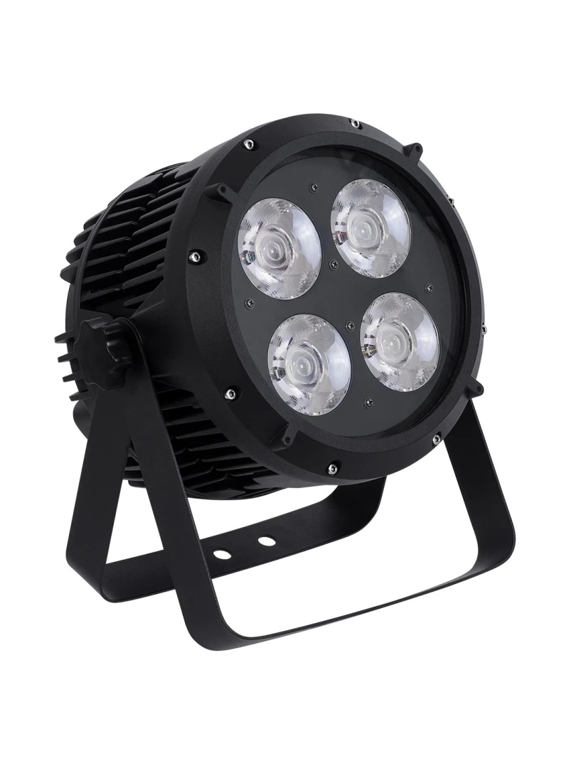 GloboStar® 51119 TYPHON Επαγγελματική Κεφαλή PAR DMX512 200W AC 220V-240V - SPOT - 15° OSRAM LED Αδιάβροχη IP65 - CCT Θερμό Λευκό 2700K - Φυσικό Λευκό 4500K - Ψυχρό Λευκό 6000K - Μαύρο - L23.2 x W22 x H33cm