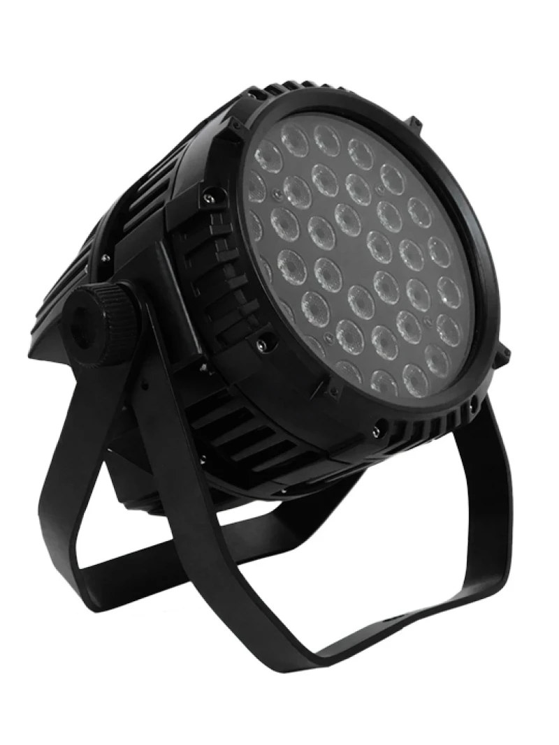 GLOBOSTAR® PAR 51129 Stage Κεφαλή Par LED 216W 15° AC 220-240V Αδιάβροχο IP65 36 x 6W CREE Chip Πολύχρωμο RGB Dimmable DMX512 Protocol 7 Channels - Μ29 x Π29 x Υ35cm - 2 Χρόνια Εγγύηση