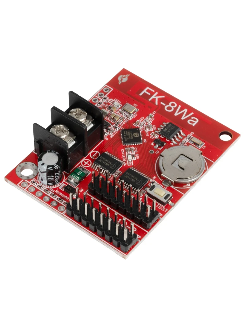 GLOBOSTAR® CARD-FK-8Wa 90093 Κάρτα Εικόνας για Μονόχρωμες Κυλιόμενες Ψηφιακές Επιγραφές/Οθόνες DC 5V IP20 - 2048x16/1024x32 Pixels - Μ5.2 x Π4.1 x Υ1.6cm - 2 Χρόνια Εγγύηση