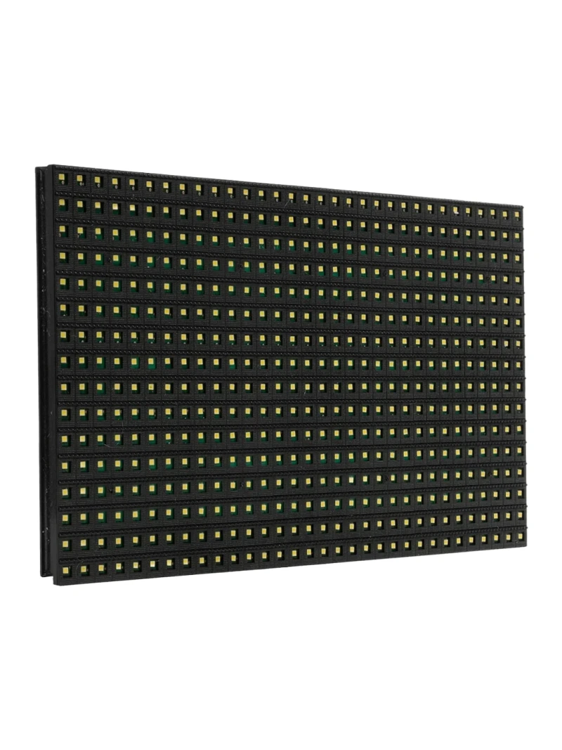 GLOBOSTAR® MODULCO 90382 Module Πλακίδιο Κυλιόμενης Ψηφιακής Επιγραφής/Οθόνης 32x16cm P10 LED 40W Nits ≥5500cd/㎡ DC 5V Αδιάβροχο IP65 Ψυχρό Λευκό 6000K - Μ32 x Π16 x Υ1.5cm - 2 Χρόνια Εγγύηση