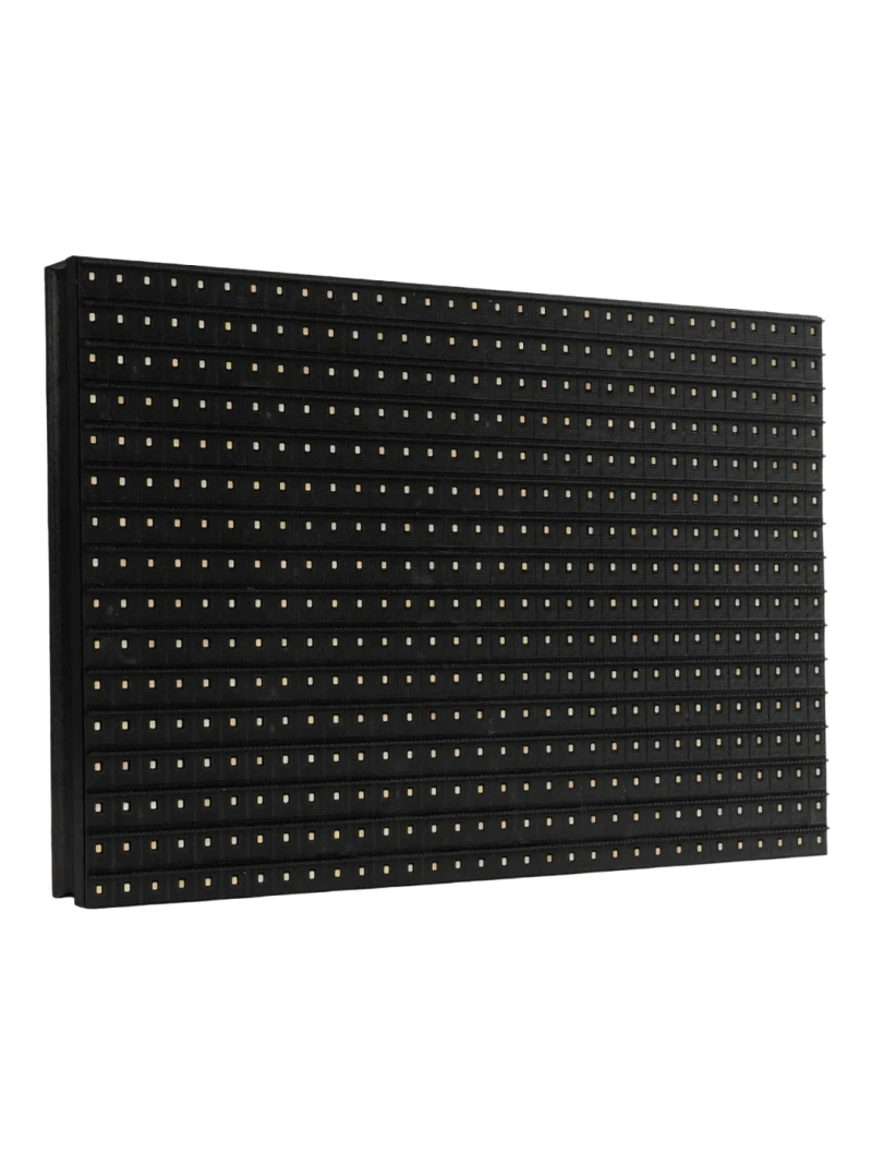 GLOBOSTAR® MODULCO 90385 Module Πλακίδιο Κυλιόμενης Ψηφιακής Επιγραφής/Οθόνης 32x16cm P10 LED 40W Nits ≥5500cd/㎡ DC 5V Αδιάβροχο IP65 RGB - Μ32 x Π1.8 x Υ16cm - 2 Χρόνια Εγγύηση