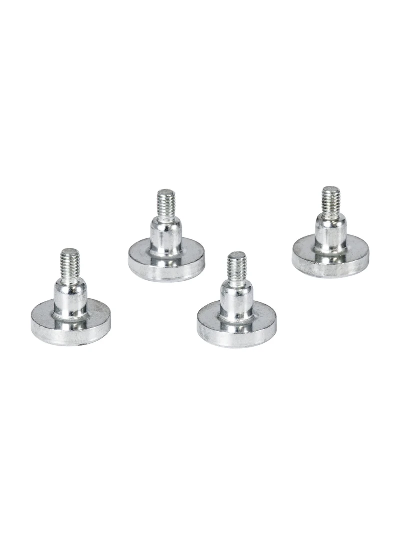 GloboStar® 90781 Σετ 4 Τεμ. Μαγνητικών Στηριγμάτων για LED Module Πινακίδων