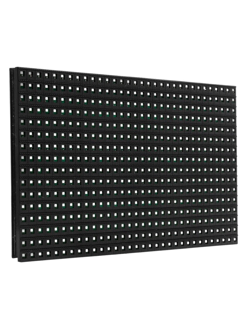 GLOBOSTAR® MODULCO 90383 Module Πλακίδιο Κυλιόμενης Ψηφιακής Επιγραφής/Οθόνης 32x16cm P10 LED 40W Nits ≥5500cd/㎡ DC 5V Αδιάβροχο IP65 Μπλε - Μ32 x Π1.5 x Υ16cm - 2 Χρόνια Εγγύηση